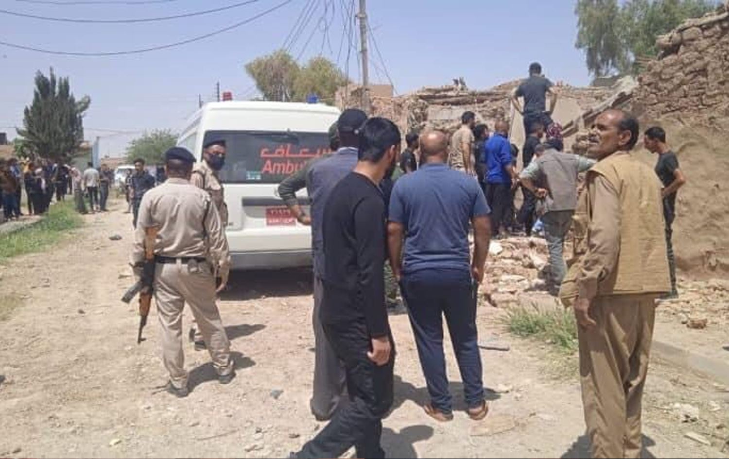 زانیاری لەبارەی بۆردوومانکردنی کۆمەڵگەیەکی شنگال؛ قوربانی هەن