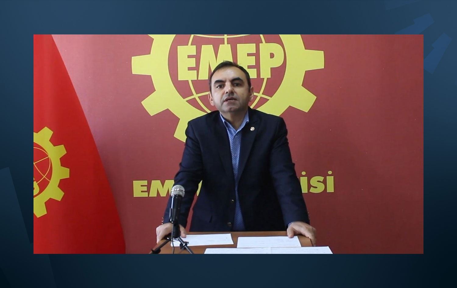 EMEP lideri Ercüment Akdeniz istifa etti