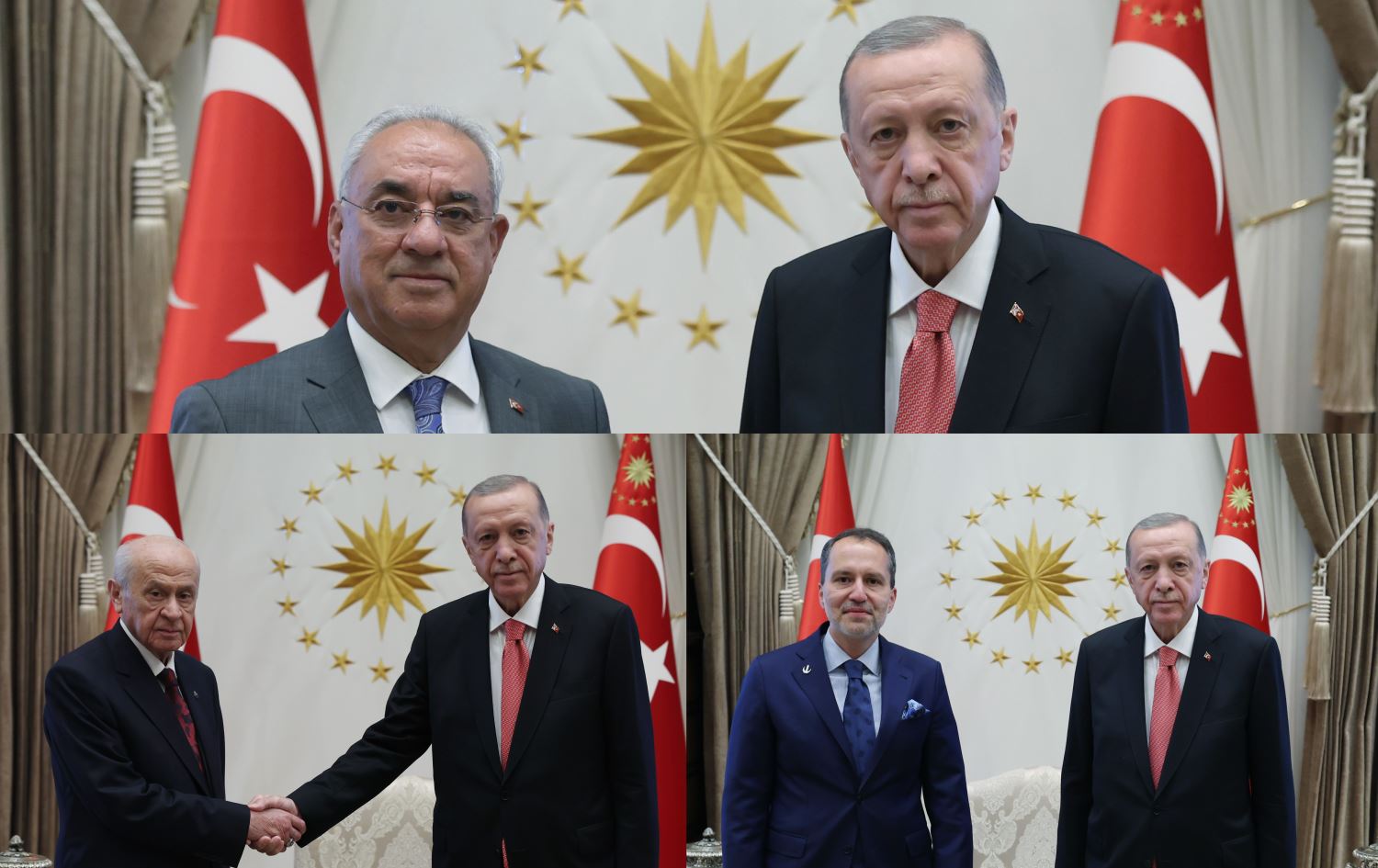 İKİNCİ TUR: Erdoğan’dan peş peşe görüşmeler