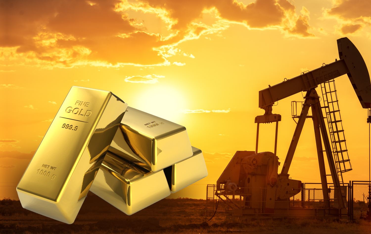 نرخی نەوتی برێنت بۆ خوار 75 دۆلار و ئۆنسەیەک زێڕ بۆ خوار 1990 دۆلار دابەزی