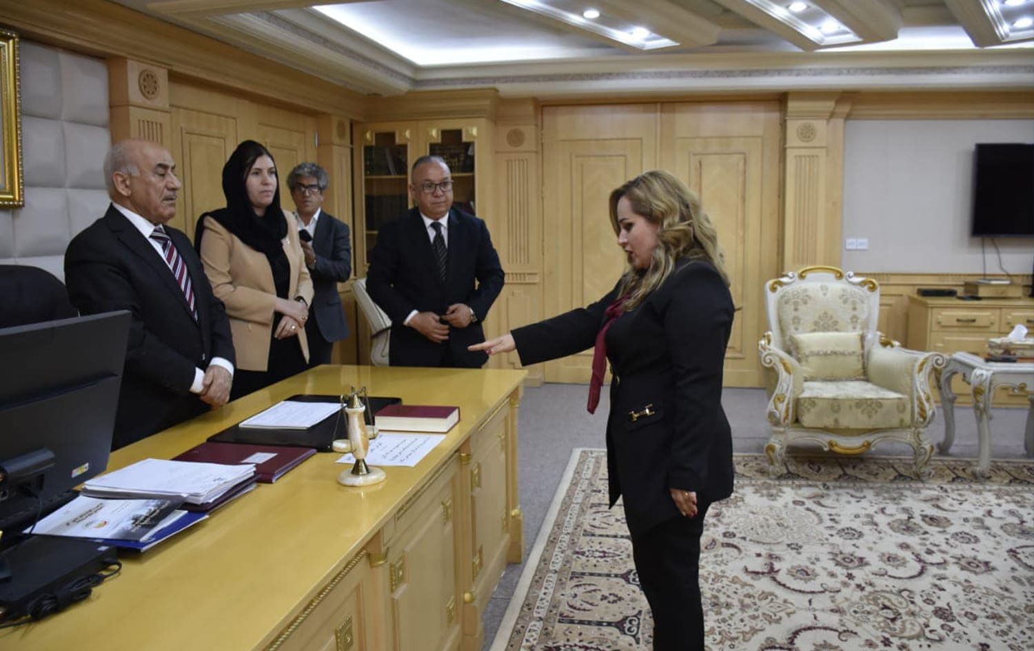 بۆ یەکەمجار ئافرەتێکی کریستیان لە شاری هەولێر دەبێتە دادنووس