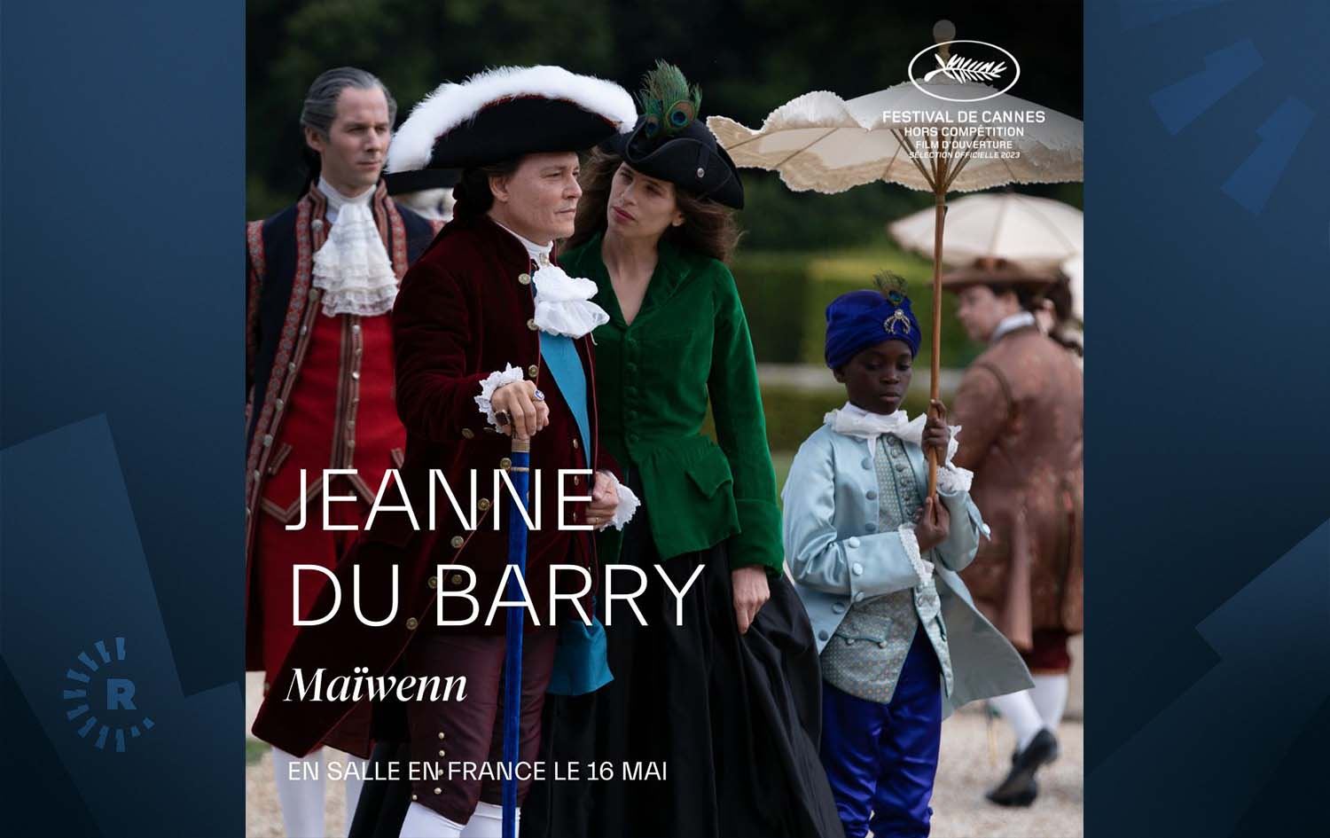 پۆستەری نوێی فیلمی 'Jeanne du Barry' لە فێستیڤاڵی کان بڵاوکرایەوە