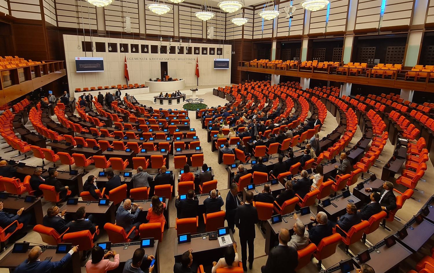 Di dîroka parlamentoya Tirkiyê de nûnertiya jinan di asta herî bilind de ye