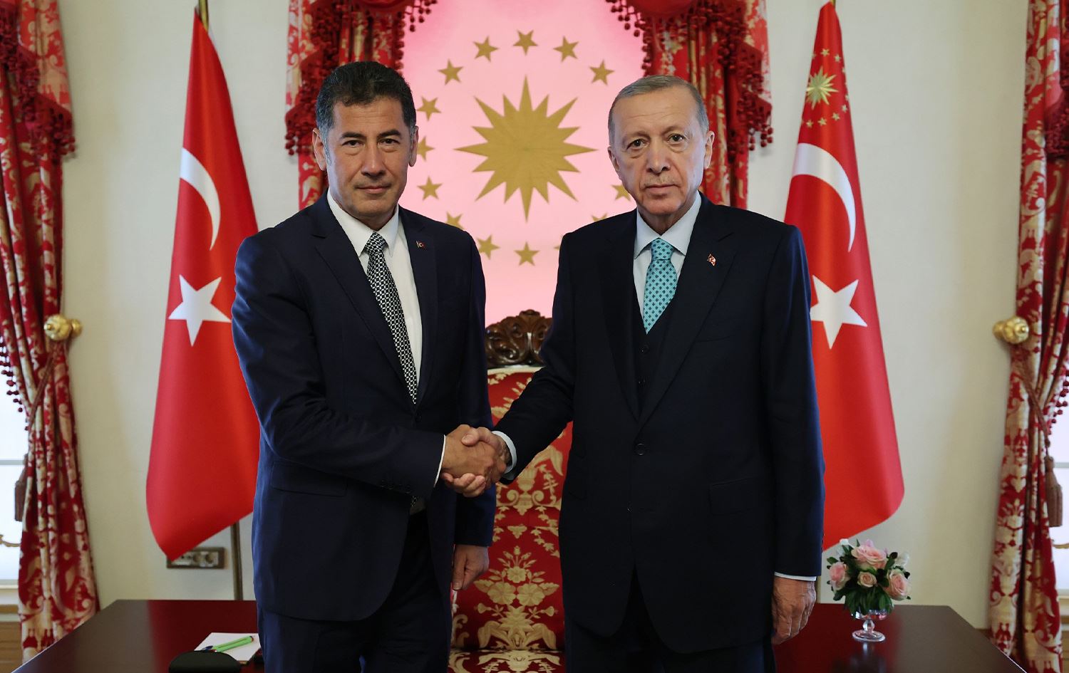 رەجەب تەیب ئەردۆغان و سینان ئۆغان کۆبوونەوە