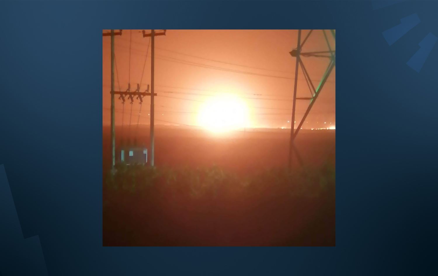 الدفاع المدني بكركوك تعلن السيطرة على انفجار أنبوب غاز لشركة نفط الشمال