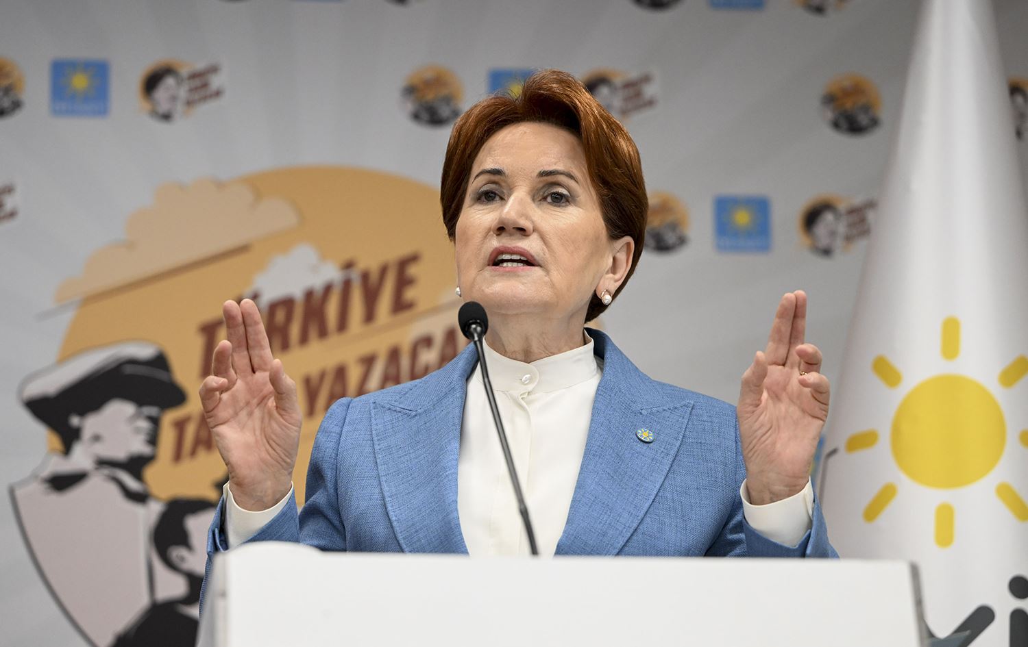 Akşener: Hilbijartina 28ê Gulanê divê bibe wek referandumê