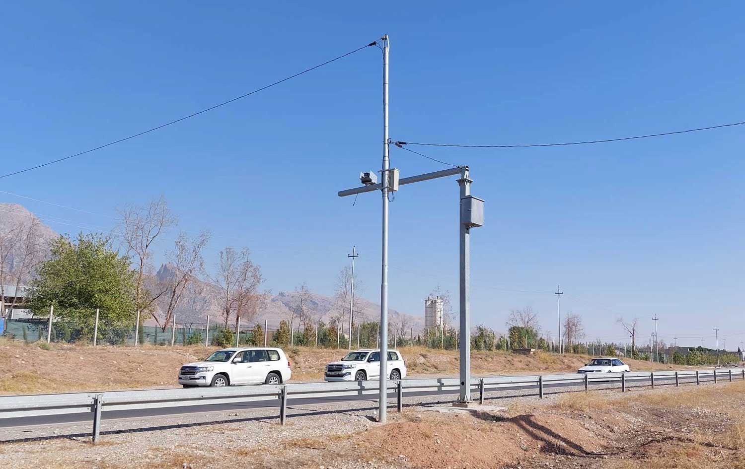 ئاگادارییەک لە هاتووچۆی سلێمانییەوە: کامێراکانی خاڵ بۆ خاڵ دەکەونە کار