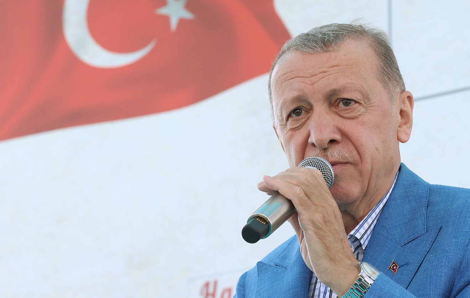 Hatay’da konuşan Erdoğan: Deprem bölgesi için imkanları seferber ettik