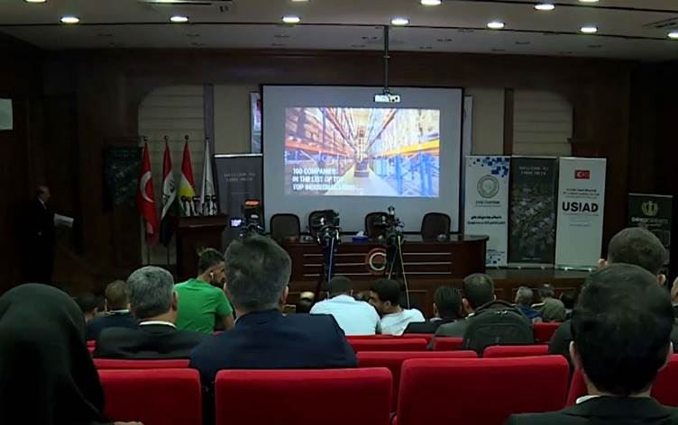 7emîn Lûtkeya Bazirganî ya Kurdistan-Tirkiye û Iraqê li Hewlêrê birêve diçe