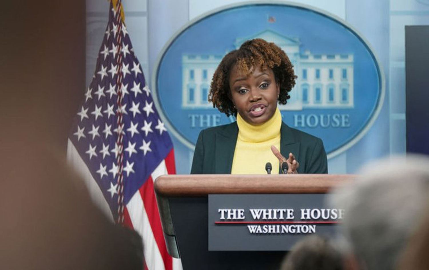 Beyaz Saray Sözcüsü Karine Jean-Pierre