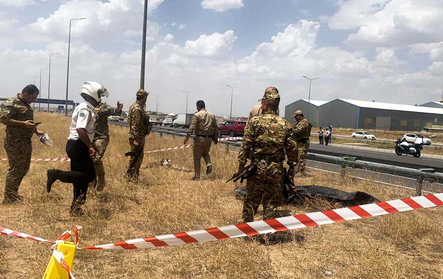 Li Hewlêrê cenazeyê kesekî hat dîtin: Cenaze bûye du perçe