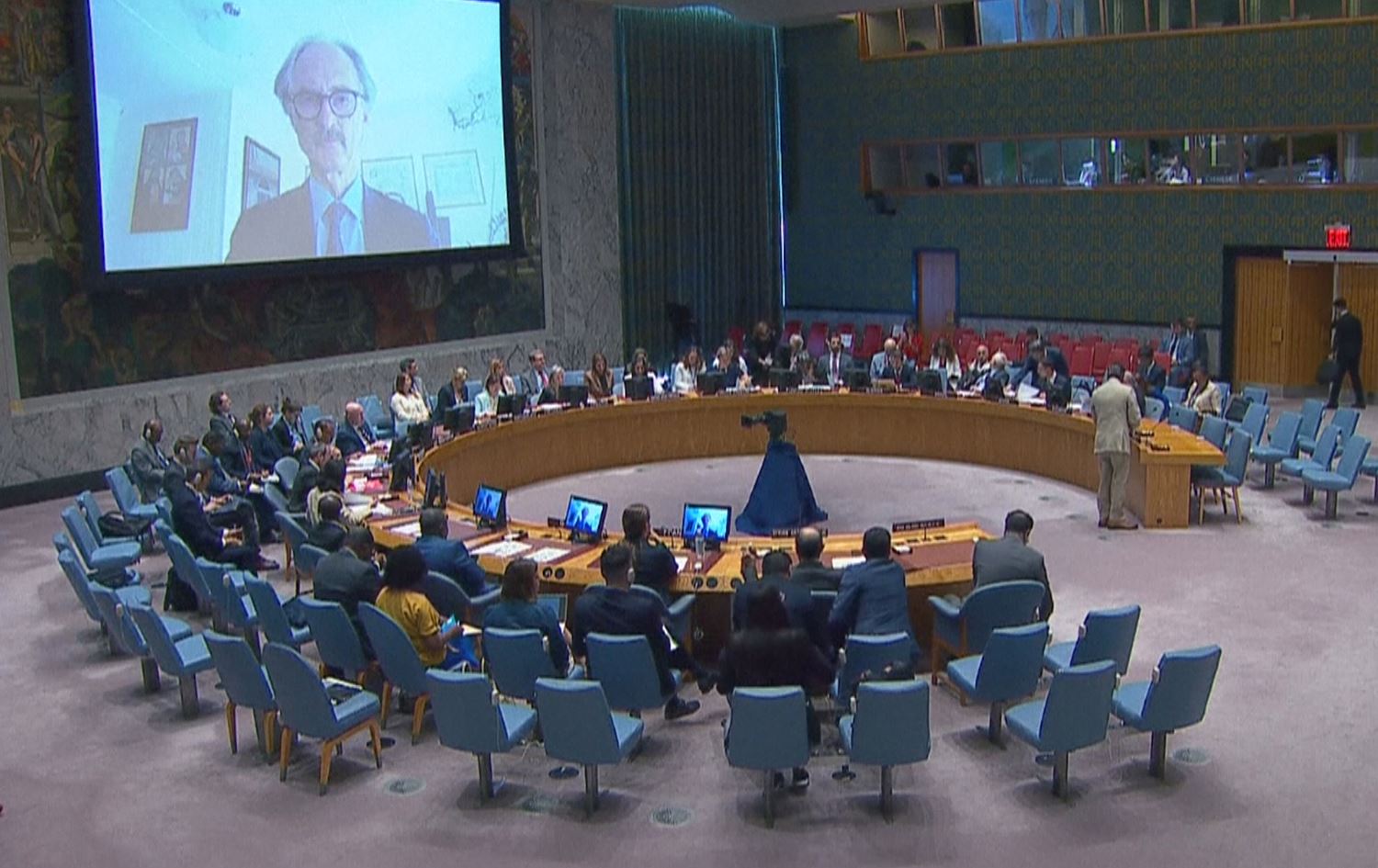 Encûmena Asayîşa Navdewletî ji bo Sûriyê civiya