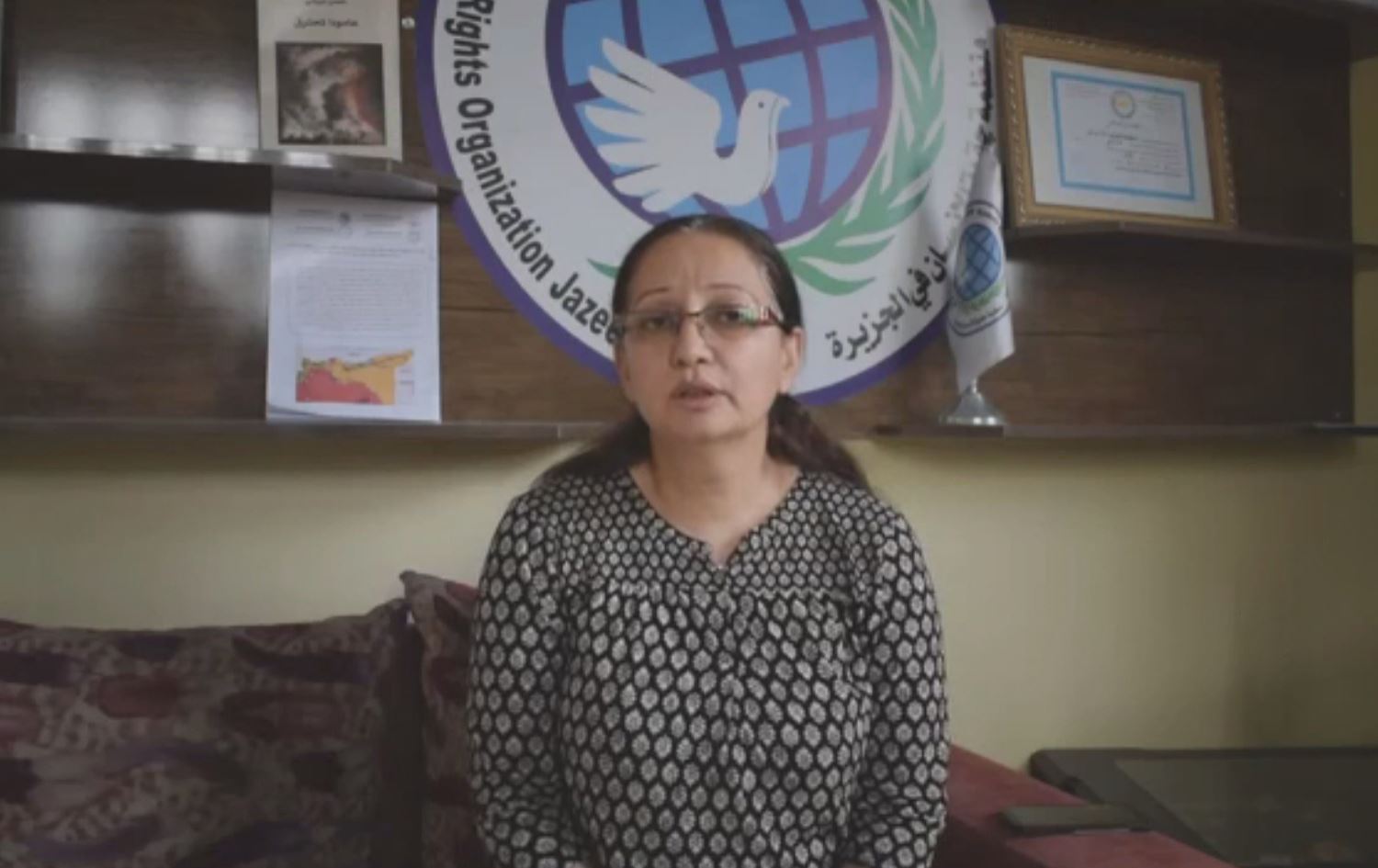 Rêvebera Komeleya Mafên Mrovan li Cizîra Rojavayê Kurdistanê Evîn Cumaa 