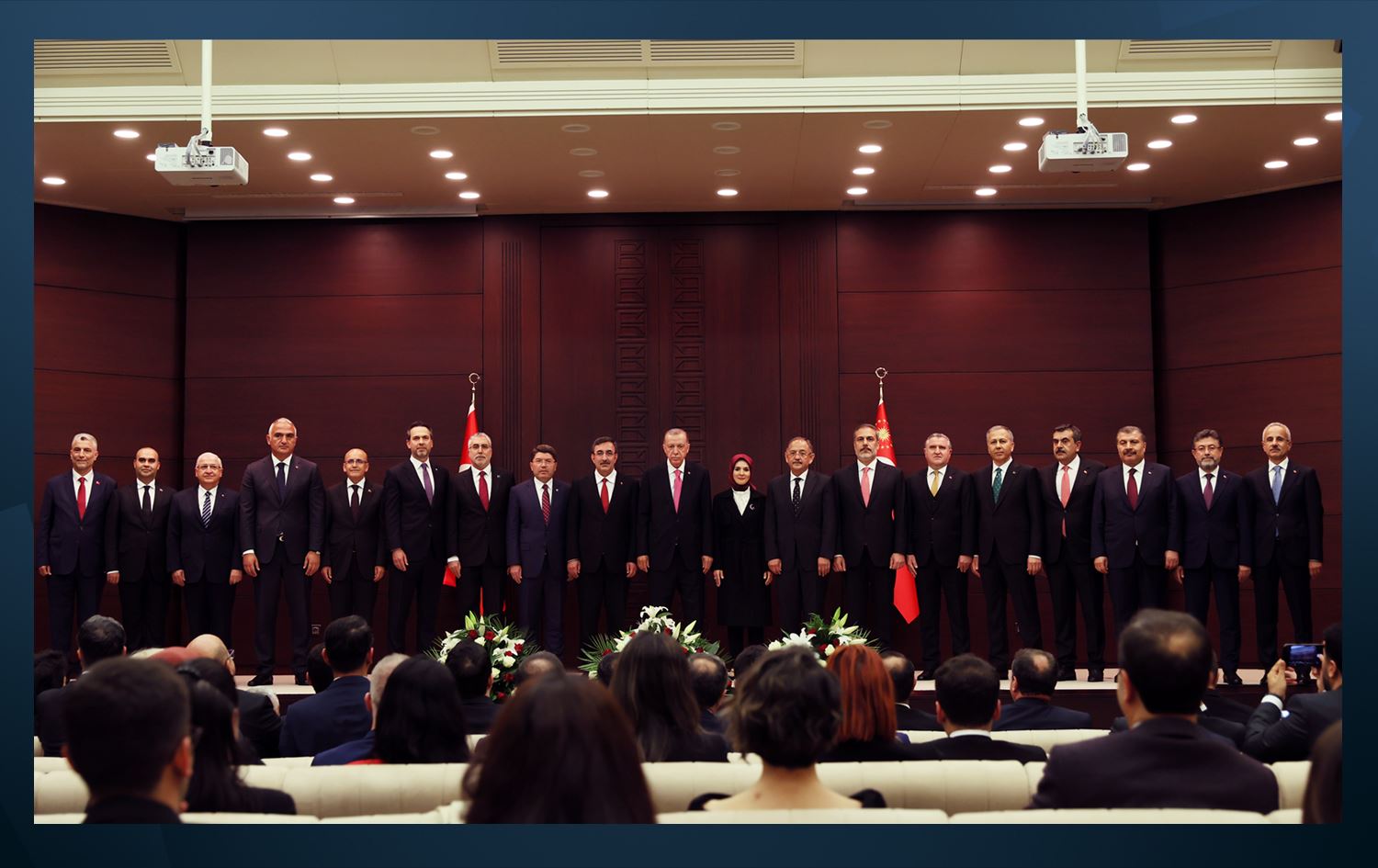 ئەردۆغان کابینەی نوێی حکومەتی تورکیای راگەیاند