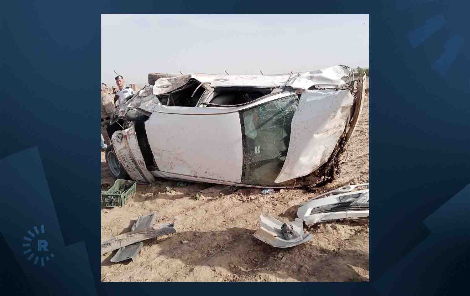 لە رووداوێکی هاتووچۆدا لە گەرمیان سێ کەس گیانیان لەدەستدا