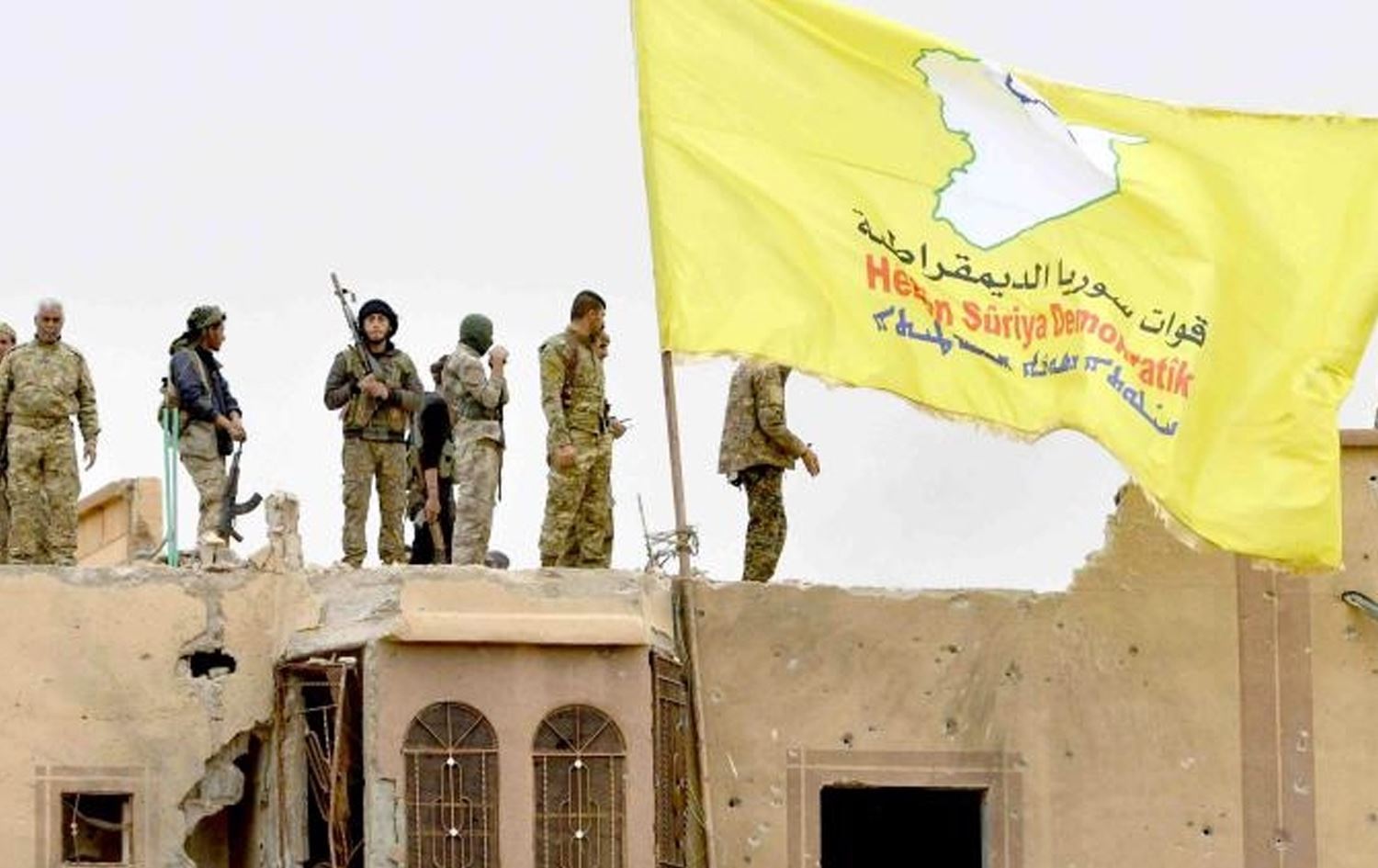 SDF rejects Turkish claims that 41 fighters killed in drone strikes