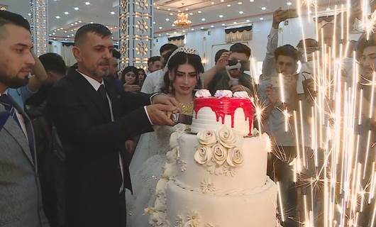 قصة احتفال دخيل وسامية من سنجار بزواجهما مرة ثانية بعد فراق 9 سنوات