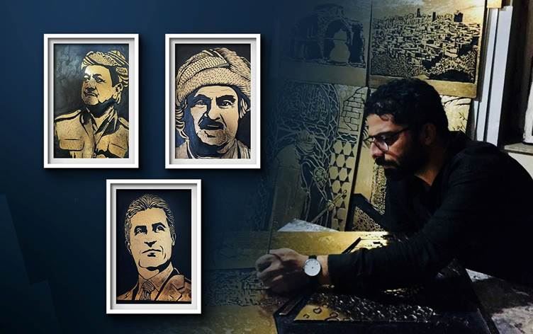 Ressam Fatih Balkır / Foto: Rûdaw 