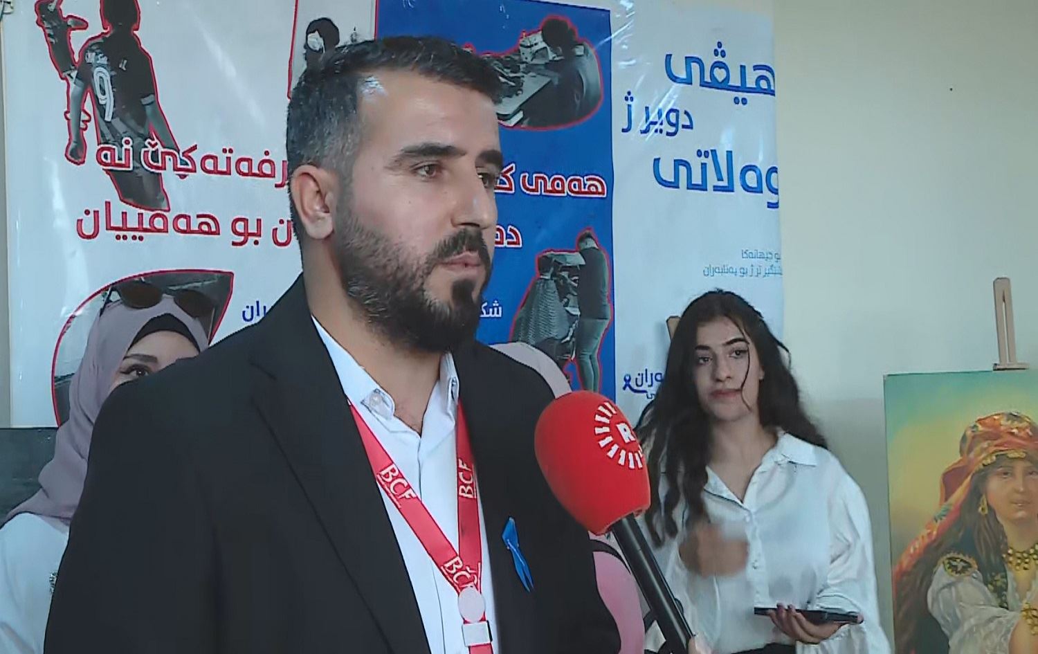 Li Kampa Domîzê bi boneya Roja Penaberan çalakiyek birêve çû