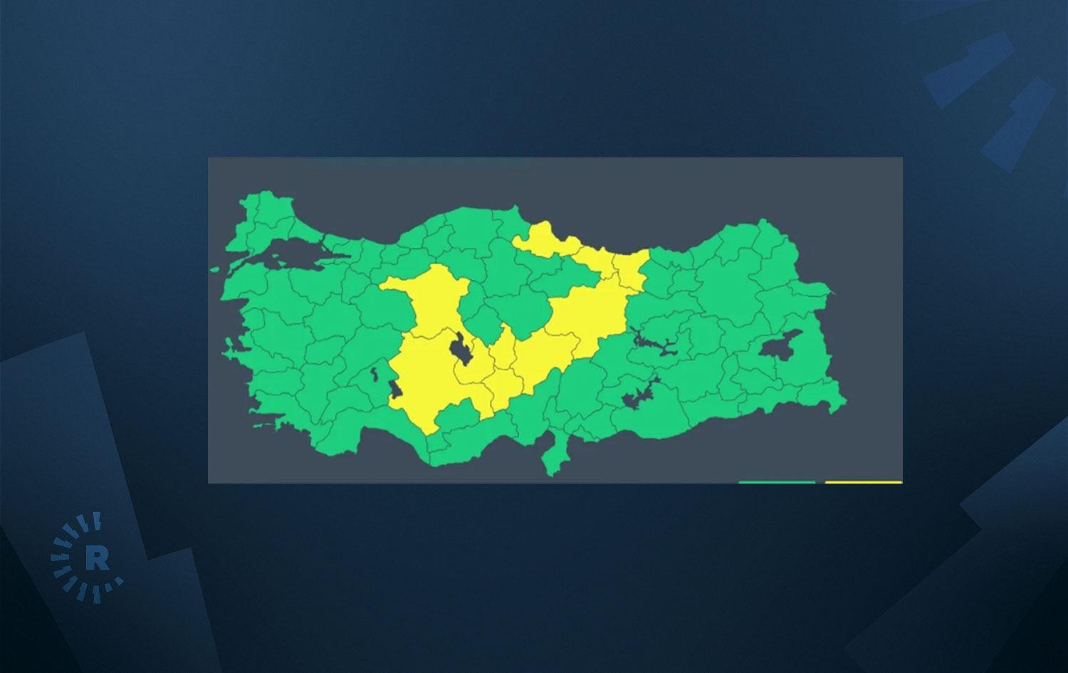 Meteoroloji'den 10 il için sarı kodlu uyarı
