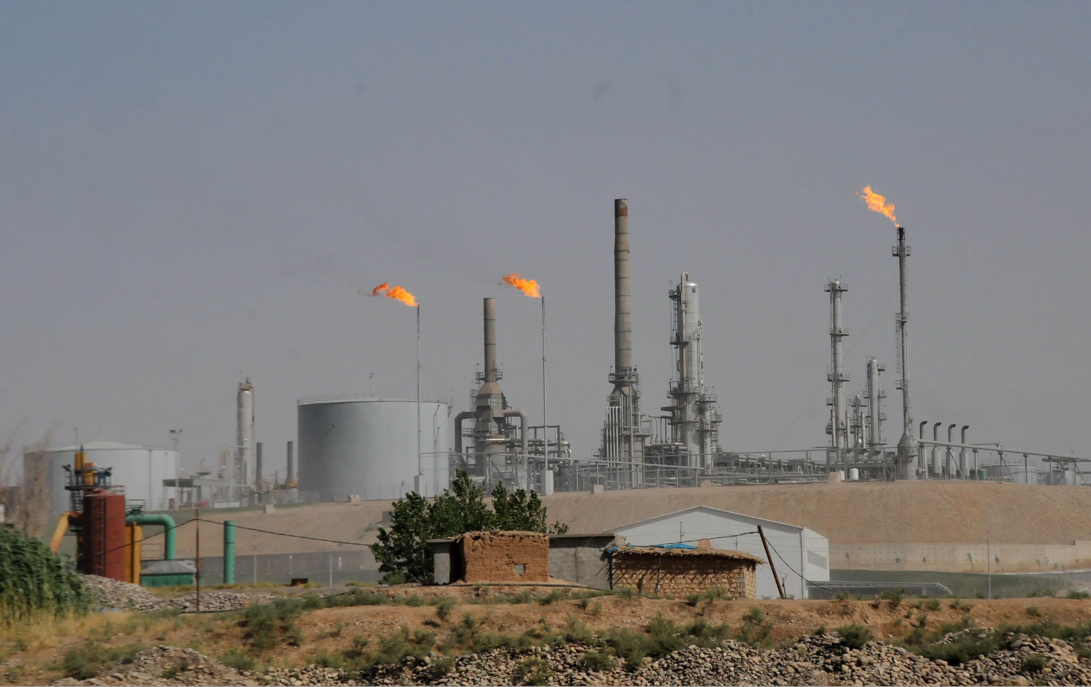 Erbil'deki Kar Rafinerisi