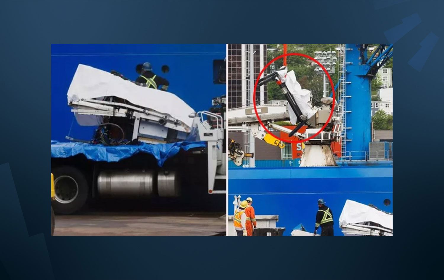 Titan'ın kalan parçaları