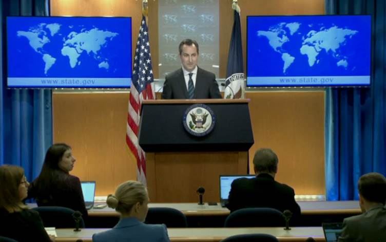 ABD Dışişleri Bakanlığı Sözcüsü Matthew Miller 