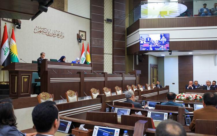 Kurdistan parliament session, photo: Bland Tahir - Rudaw