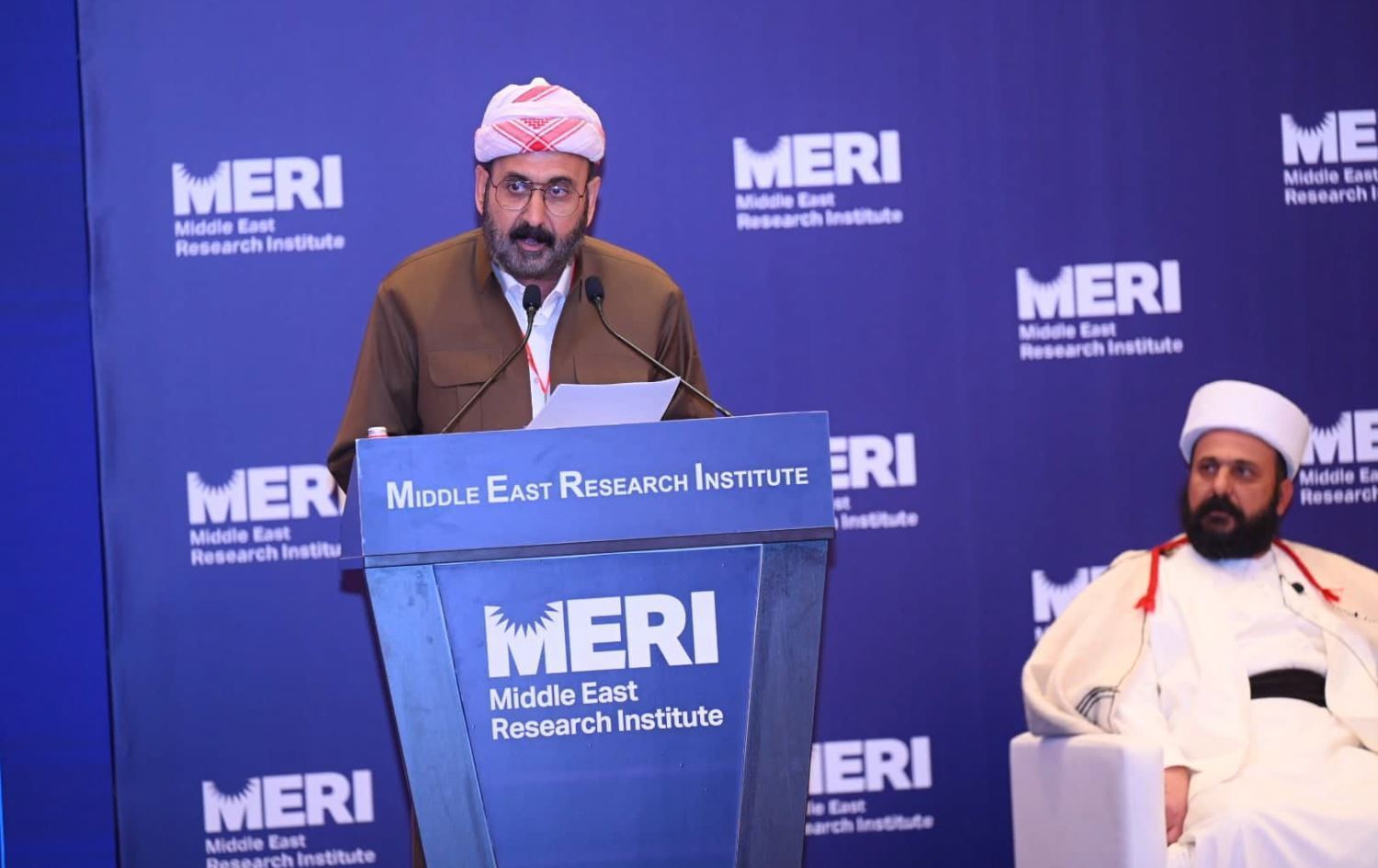 Dünya Ezidiler Miri ve Ezidi Ruhani Meclisi Başkanı Mir Hazım Tahsin Beg