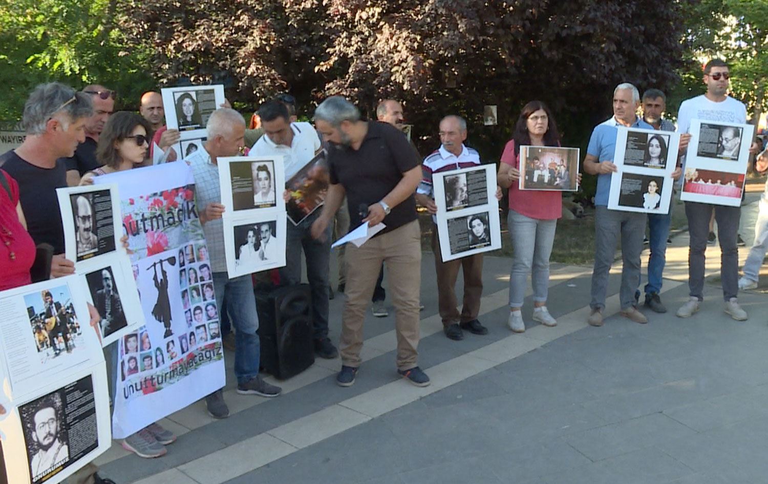 Dersim'de Sivas Katliamında hayatını kaybedenler anıldı /Foto: Ali Haydar Gözlü / Rûdaw