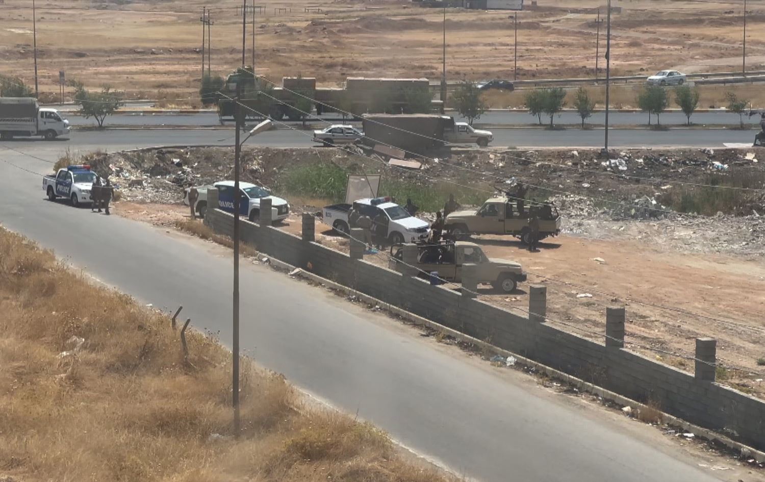 حەشدی شەعبی بۆ دروستکردنی سەربازگە هەوڵی دەستبەسەرداگرتنی 6 دۆنم زەوی لە کەرکووک دەدات