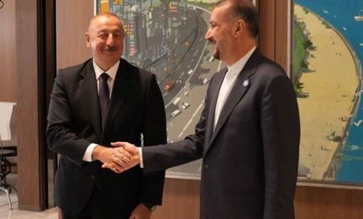 Azerbaycan Cumhurbaşkanı İlham Aliyev & İran Dışişleri Bakanı Hüseyin Emir Abdullahiyan 