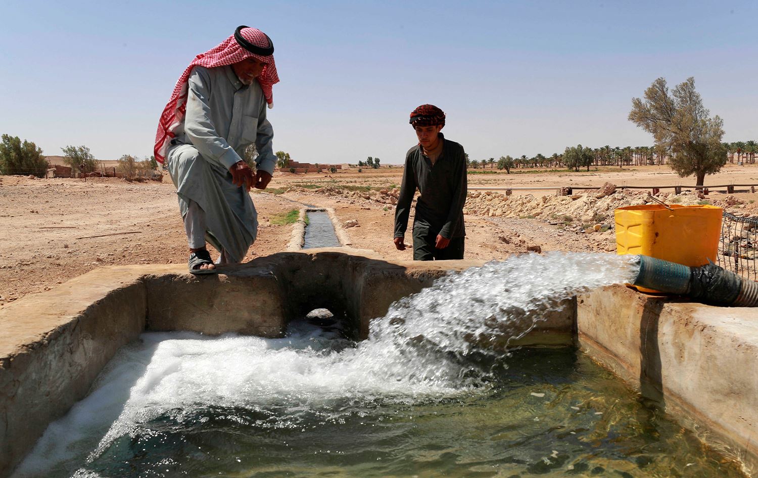 مندلي تستعين بحفر الابار بعد انخفاض "عيون جعفر" الايرانية
