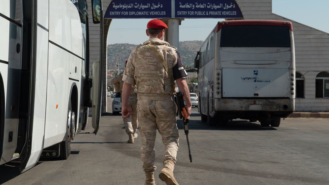 Sînorê navbera Lubnan û Sûriyê. Wêne: AFP