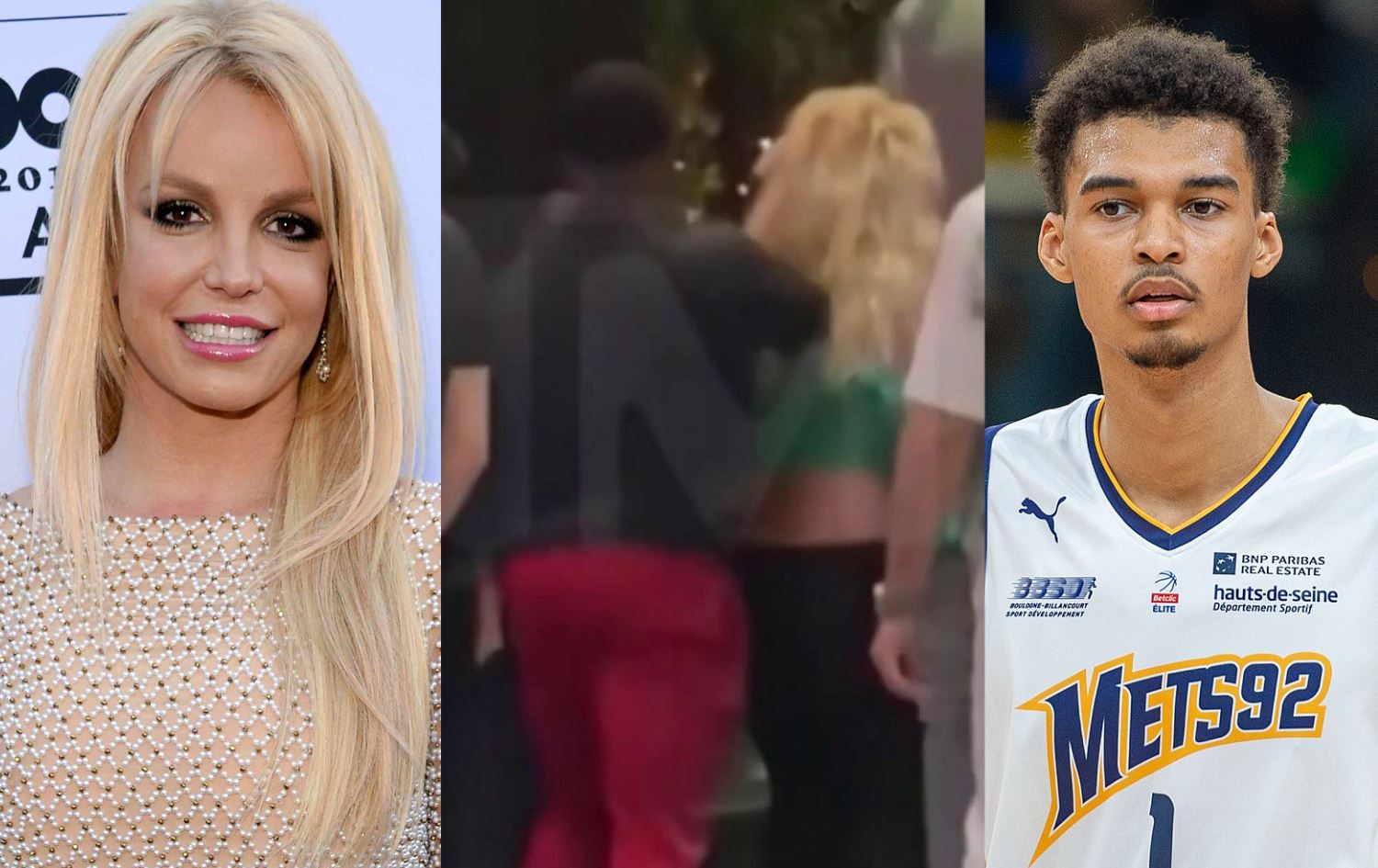 پاسەوانی ڤیکتۆر وێمباناما هێرشدەکاتە سەر بریتنی سپیرز