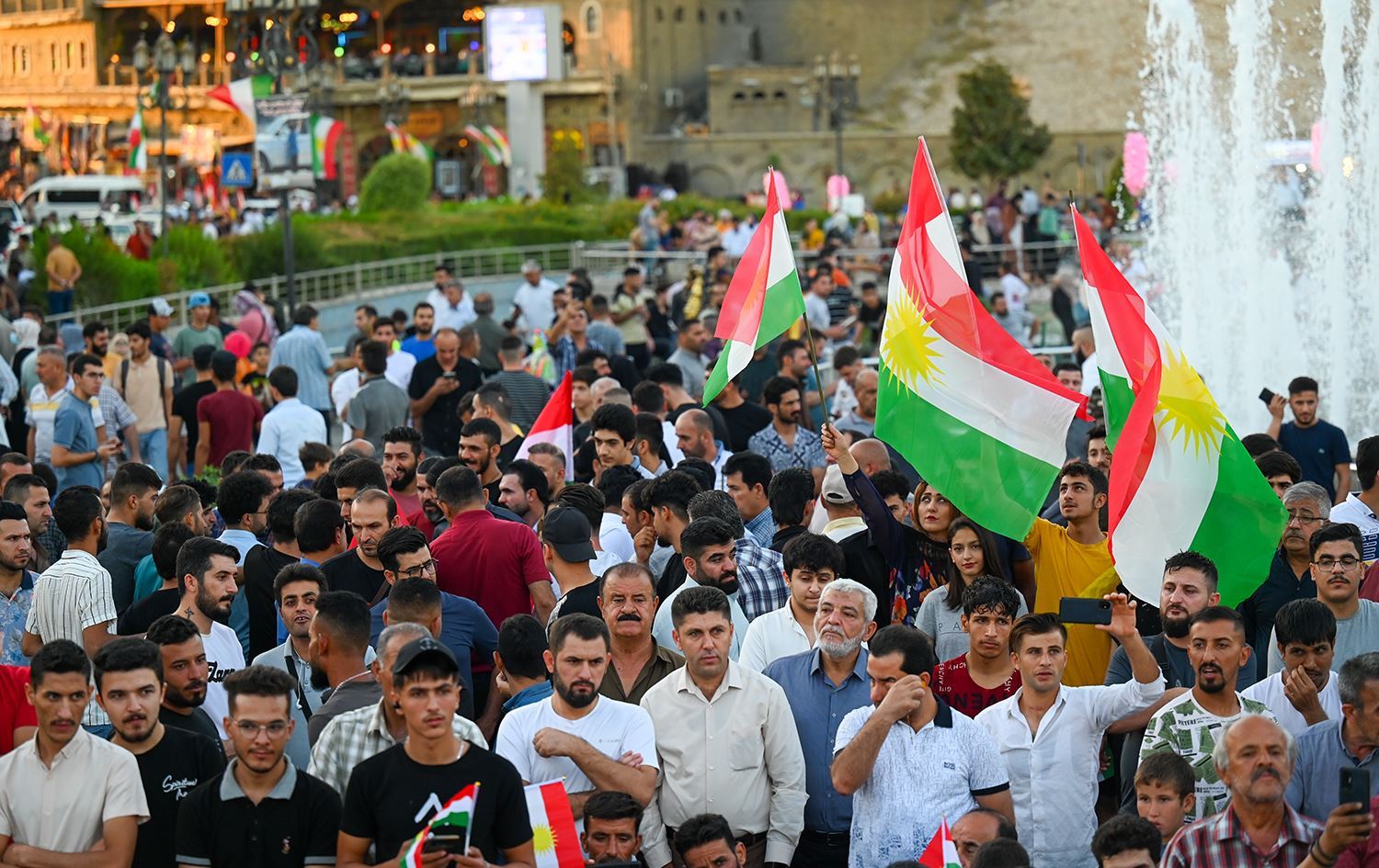 Dîmeneke nav bajarê Hewlêrê. Wêne: Bilind T. Abdullah / Rûdaw