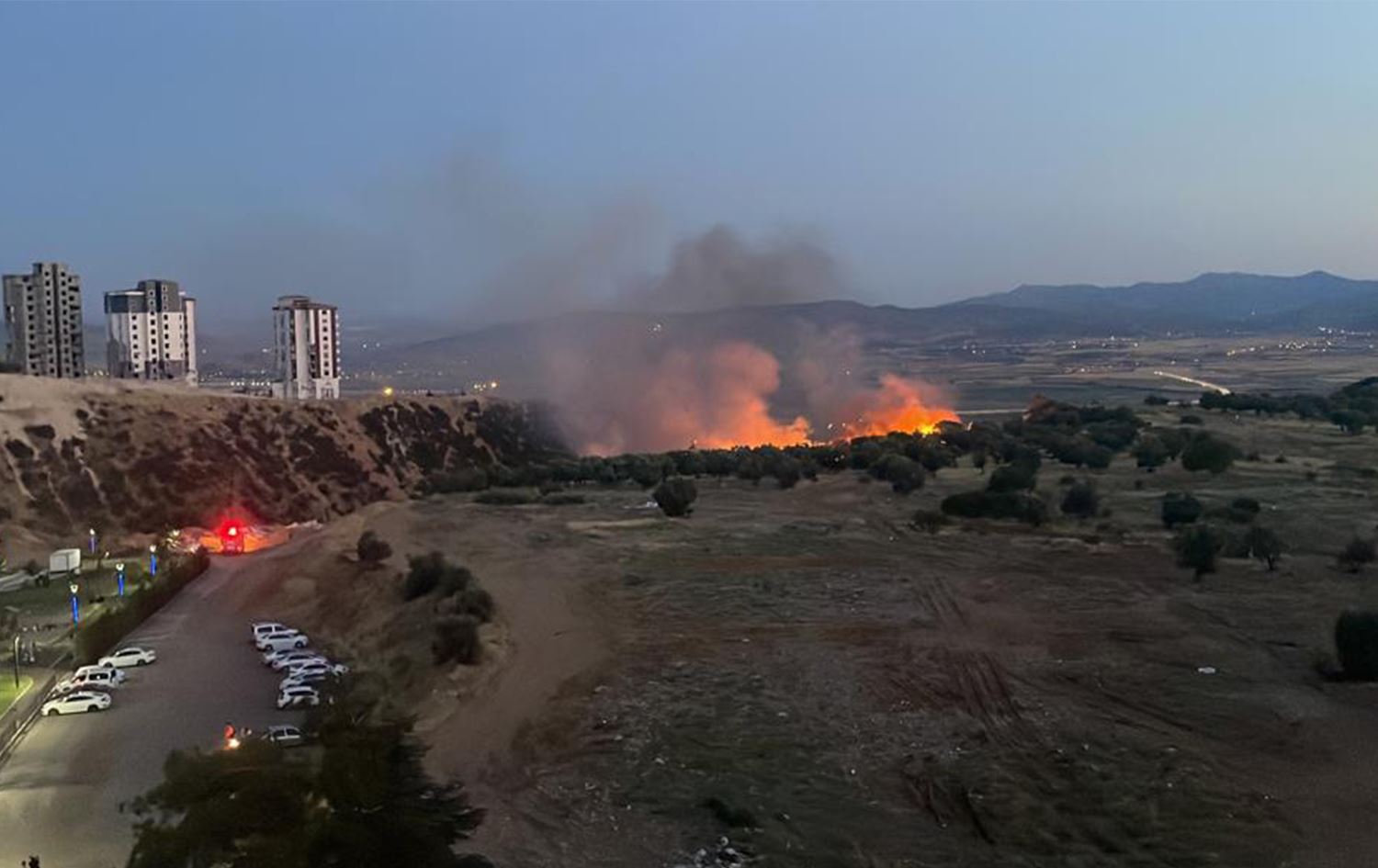 Agirê bi daristanên Mereşê ketibû hat kontrolkirin