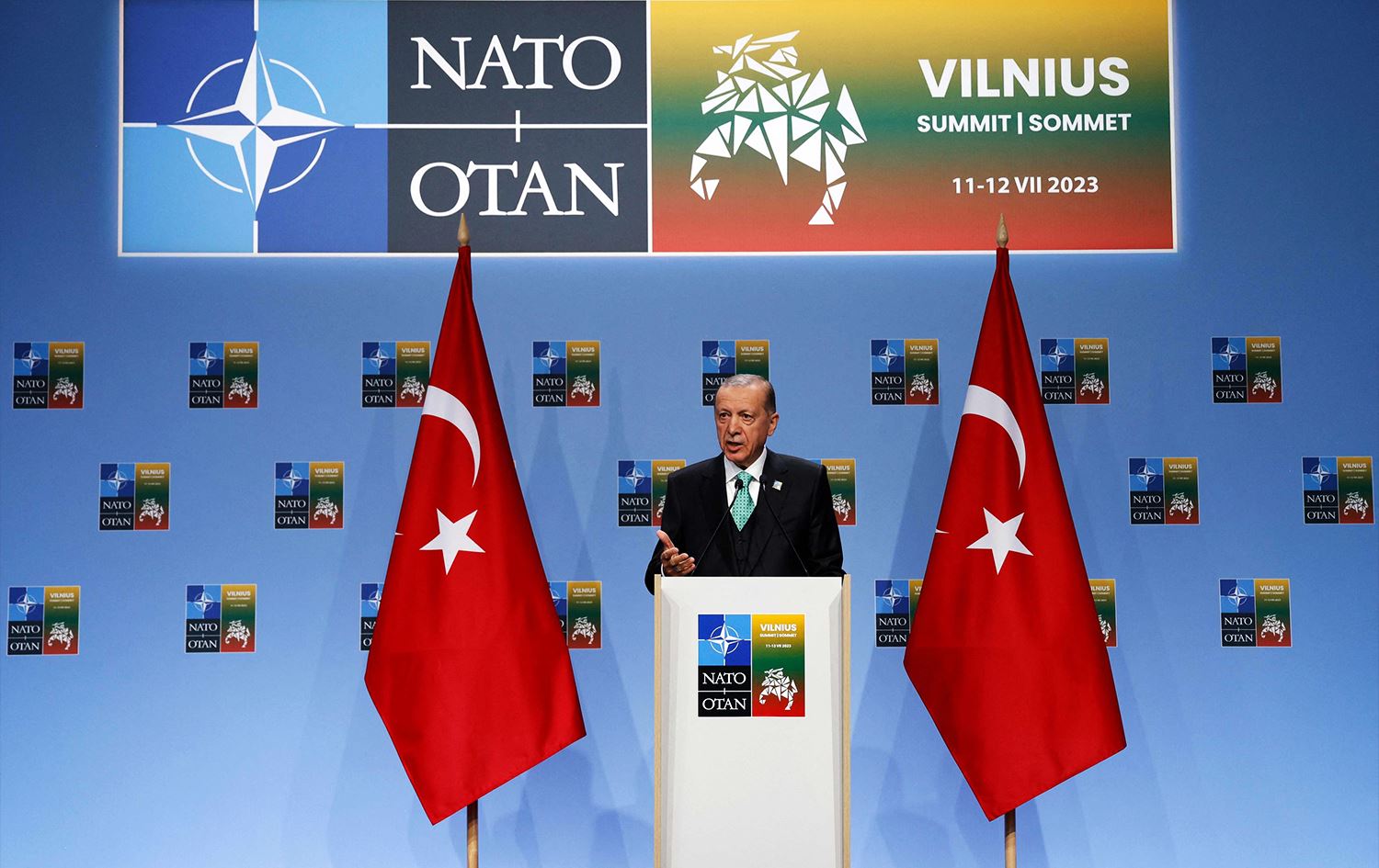 رەجەب تەیب ئەردۆغان، سەرۆککۆماری تورکیا. وێنە: AFP