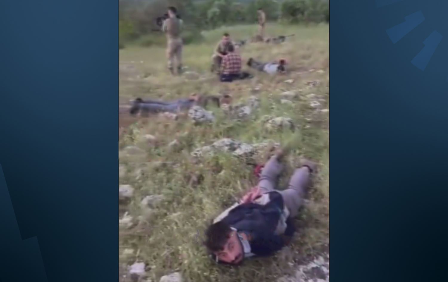 Wêneyek ji cihê bûyerê li Amedê. Wêne ji vîdyoyê hatiye wergirtin