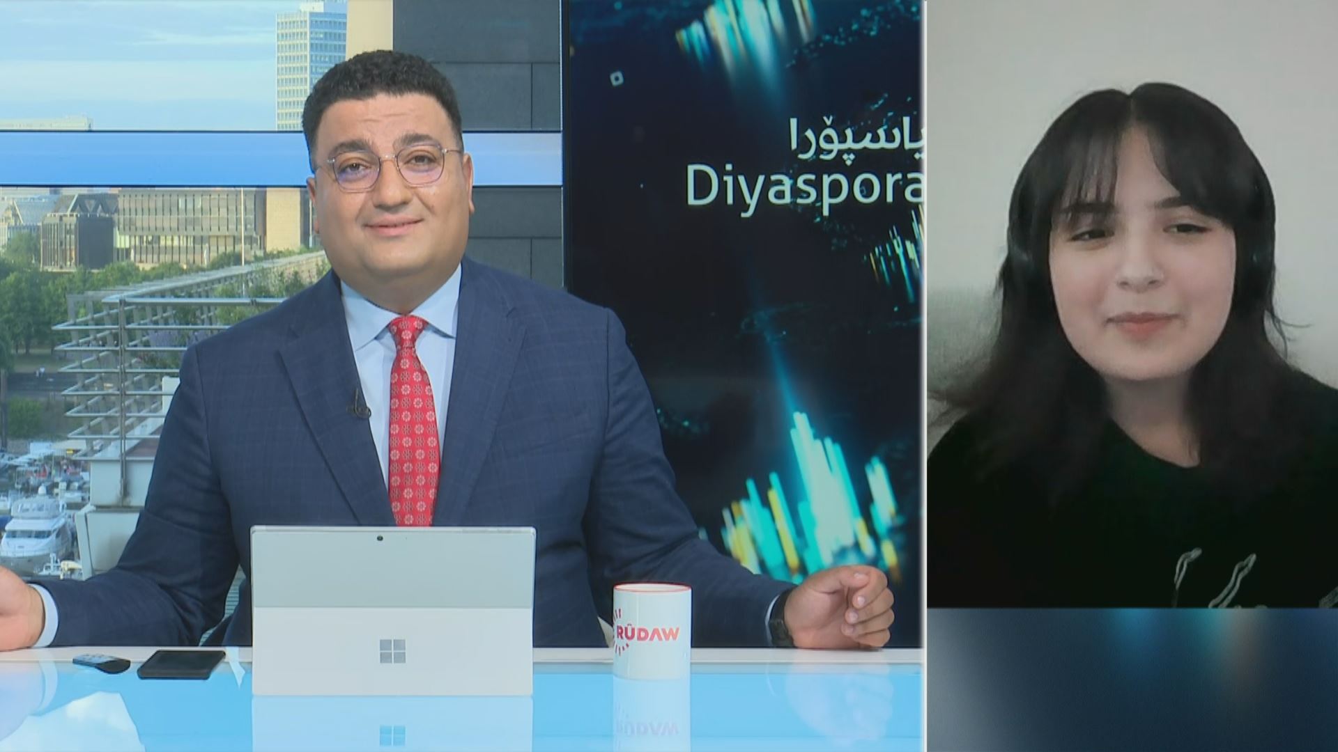 کچێکی کورد لە سوێد بڕوانامەیەک لە بواری بۆشایی ئاسمان وەردەگرێت