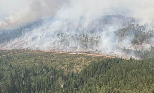 حرائق الغابات في كندا - AFP PHOTO / BC Wildfire Service / Handout