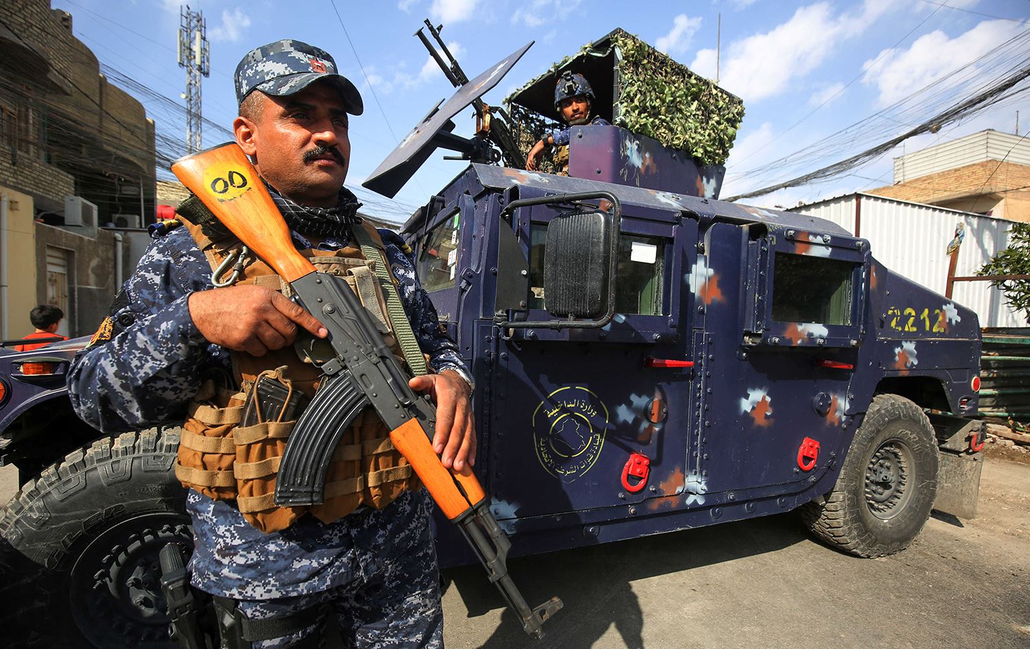 پۆلیسی کەرکووک کەسێکی داواکراو بە مادەی تیرۆر دەستگیردەکات