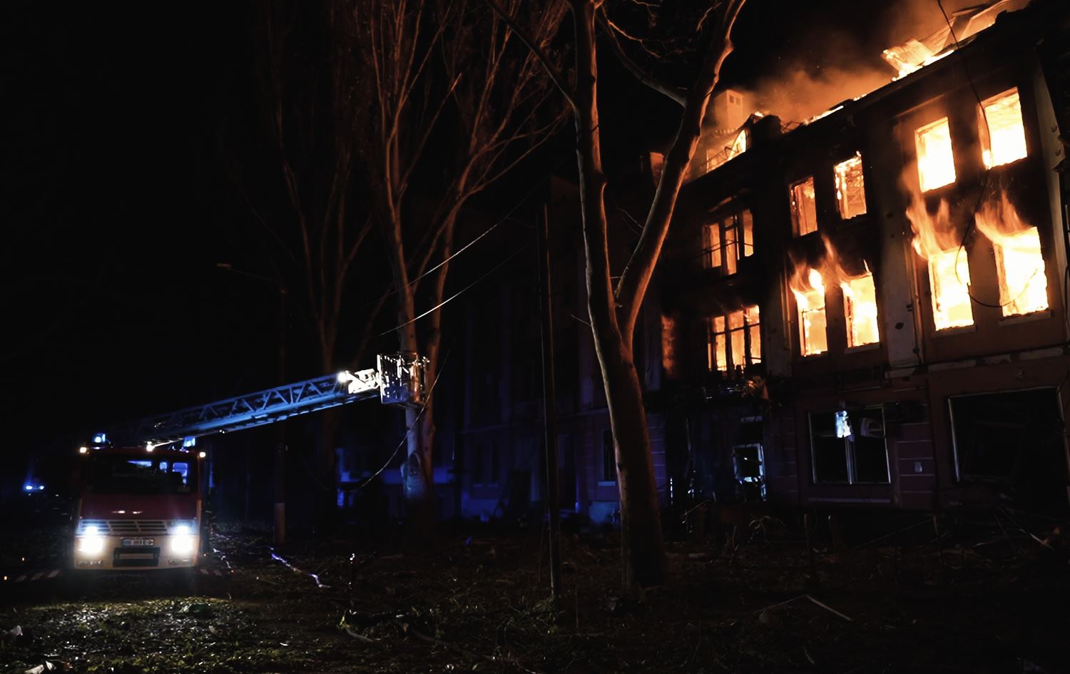 Russia pounds Ukraine’s Odesa three nights in a row