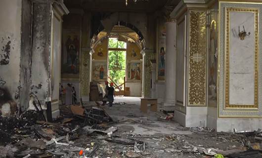 Russian strikes destroy historic church in Ukraine’s Odesa