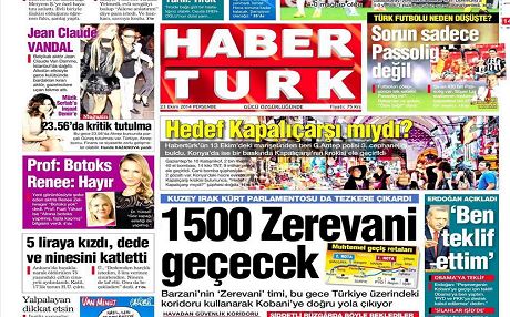TÜRKİYE BASIN ÖZETİ - “1500 Zerevani geçecek”