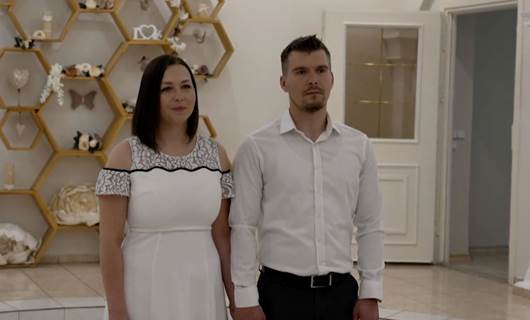 Love in time of war; Ukrainian soldiers get married while off-duty
