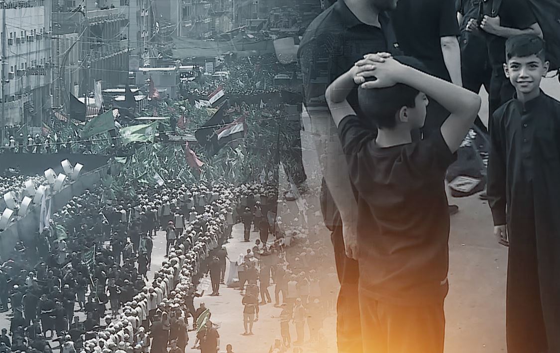 رێوڕەسمی عاشوورا لە کەربەلا