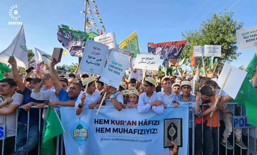 Diyarbakır'da ‘Kur'an-ı Kerim'e saygı’ mitingi düzenlendi