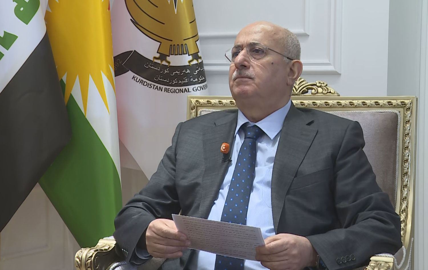 Kürdistan Bölgesi Maliye Bakanı Awat Şeyh Cenab