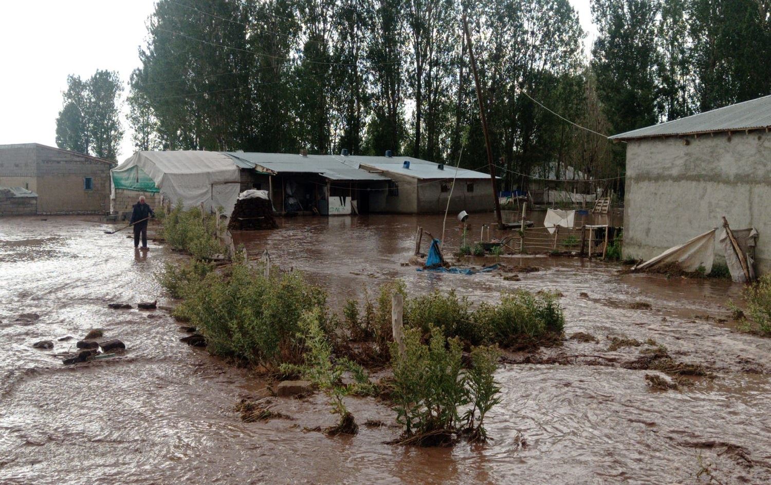Li Wanê ji ber rabûna lehiyê ziyaneke mezin gihîşte ajeldaran